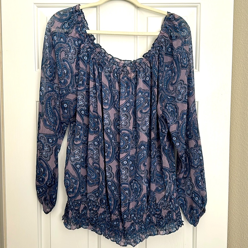 Michael Kors off the shoulder blouse 2X